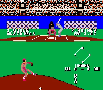 Bases Loaded 3 (USA) screen shot game playing